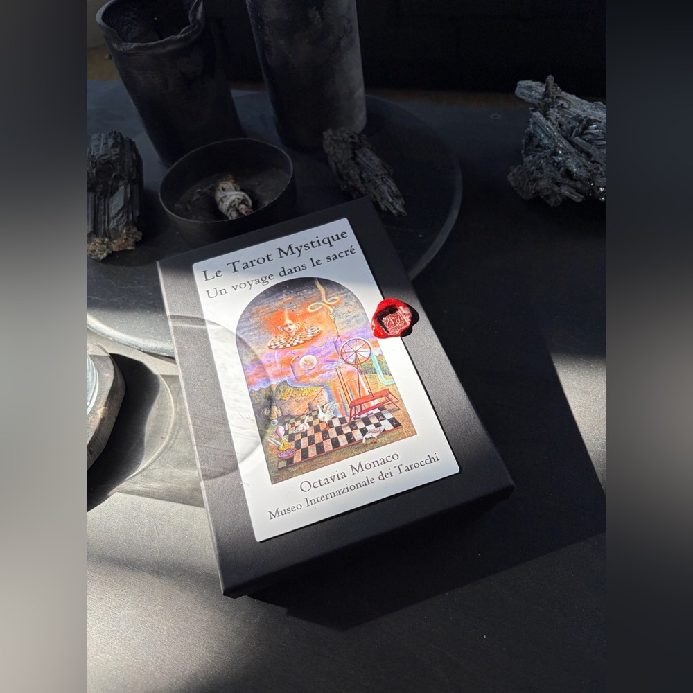 Le Tarot Mystique Un Voyage Dans Le Sacré Octavia Monaco Tarot Deck Rare